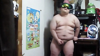 Chinese Chub Wanks Off Solo