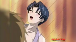 Kazuhikos Stepmom And Stepaunt Fight Over His Cock And End Up Having A Wild Threesome