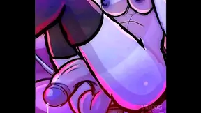 Shy Lamia Loses Her V-Card to Two Hung Futans on Birthday Night Orgy