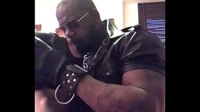 Interracial Lad in Submission to Black Dad