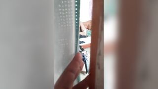recording my step sister lying down