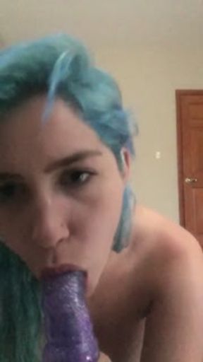 Skye Blue - Dildo Blowjob