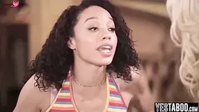 Bella Bends And Alexis Tae - Step-nieces First Time Anal With Older Step Auntie - Taboo Interracial Threesome