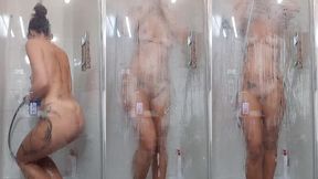 sous la douche