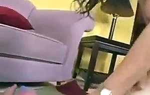 Watch this pretty  long haired brunette  courtney