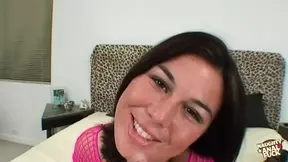 Three hung men fuck Ashley Blue's naughty ass