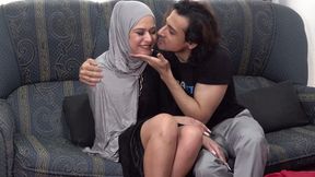 Devious Infidel Satiates Forbidden Desire with Horny Muslim Wife's Virgin Territory