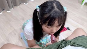 Cute Asian Horny Girl try to seduce her Teacher ( English Subtitle )