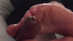 Snow bunny Married slut Queen empties BBC Balls. Cum shot