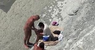 cuckold beach wife dogging fun