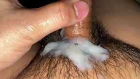 His Desi Straight Friend Asked Him to Send a Wild Sexy Cumming in Close up Shot