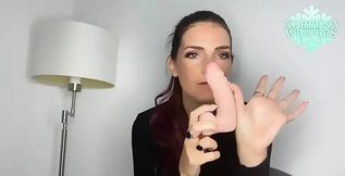 I couldn&#039;t even get a dildo as small As you to do this video. 5 is still pathetic though!
