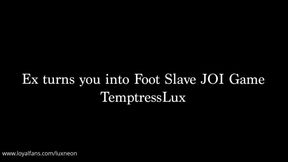Ex Turns You Into A Foot Slave JOI Game