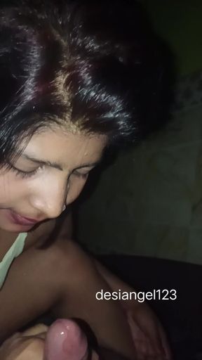 Bhabhi Gives a Sensual Blowjob and Reverse Cowgirl Fuck Like a Pro.