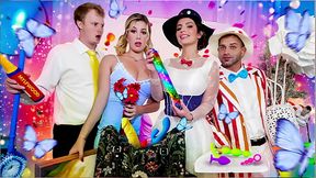 Magical Merry Mary'_s Poppin Pussy - Alexa Payne, Ashley Alexander, JImmy Michaels, Nicky Rebel