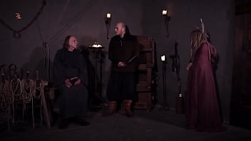 Fierce Fairy - A sweet forest fairy is brought in for questioning as a witch (complete scene)