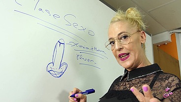 Yelena your hot teacher.