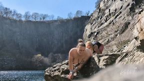 Rock-Bound Revelry: Rabbit's Rough Ritual at the hands of Mistress Ava Von Medisin - 720
