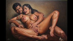 Indian husband and wife hardcore anal sex blowjob cum inside asshole