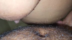 mallu aunty showering full naked brother in law joins and fucking in bathroom