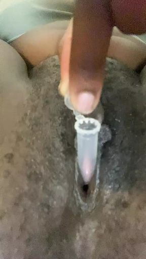 your small, tiny cock in my pink pretty pussy