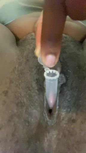 your small, tiny cock in my pink pretty pussy