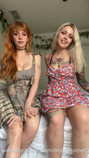 Double Domme CEI Task MistressMercyxox And GoddessSylvanas