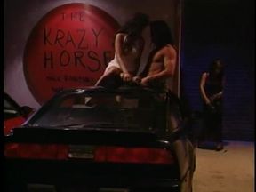 Saying goodbye in the parkng lot