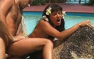 Natasha storm, assfucked in paradise