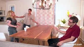 Milf Darling Geisha vs 2 men