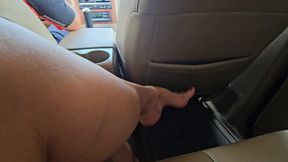 Milah Arches Sensual Foot Domination of her slave while driving her truck