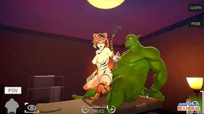 Lynx Dominates Tattooed Hunk in Wild Ride to Pure Pleasure