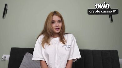 Cheating Teen Sucks Hard Until Thick Russian Cum Gushes Down Her Throat