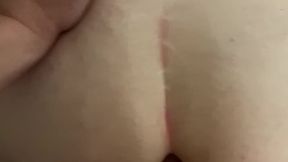 DP, huge anal gape with dripping creampie