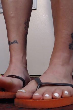 Fruity flip flops toes shoeplay