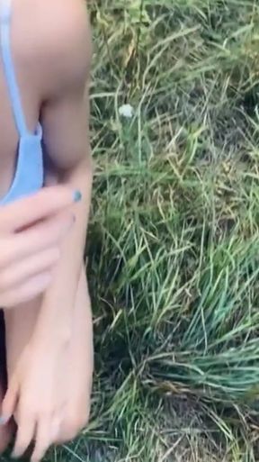 Quick Blowjob Outdoor (POV)   Clip 2