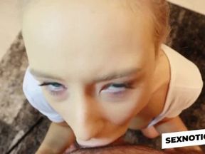 Step Sister's Mouth or Else? Amateur BDSM Oral