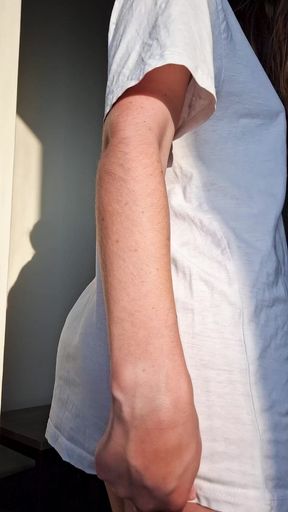 Check what&#039;s under my t-shirt