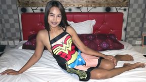 ”SEXY Thai STEPMOM amateur housewife sex on video with horny white hubby”