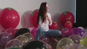 Infinity - fotoshooting on balloons
