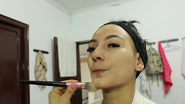 Behind the scenes. SABRINA MILLER, YESSICA BUNNY, GEMMA LEONE + pissing. LTP088