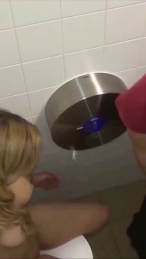Epic moment from &quot;Caught and german college teens fuck on toilet at school&quot;