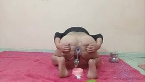 Ts Anal Milk Enema And Squirting