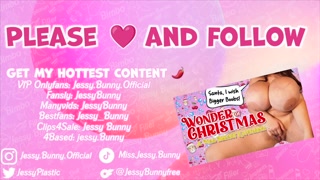 Jessy Bunny - Wonder of Christmas. X-Mas Breast Expansion