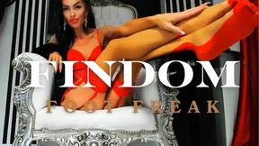 Findom Foot Freak: Drained by Goddess Soles