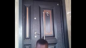 How the security guard was caught training alone...