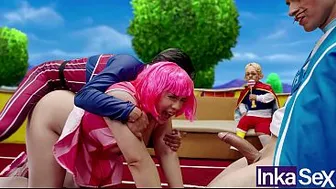 INKA TOWN - Stephanie is trained anally and ends up fisting Zigy.