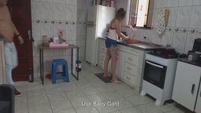 Young maid performs extra services to pay for college.