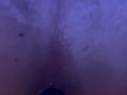 Gay boi moans and makes his bussy go plap