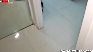 Hair Bear - Deep Anal Drilling of Tourist Nicco Belluomo